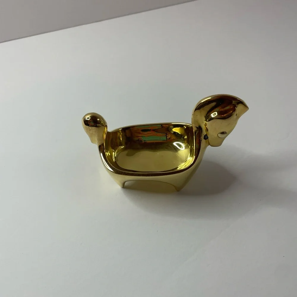 Jonathan Adler Brass ring bowl